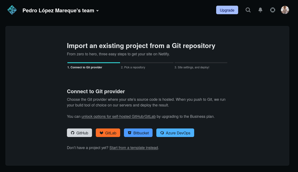 import github